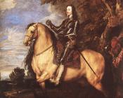 安东尼凡戴克 - Charles I on Horseback